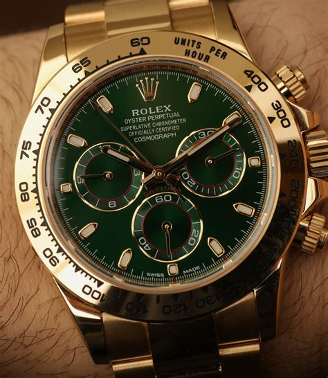 rolex daytona green dial fake|rolex daytona green dial price.